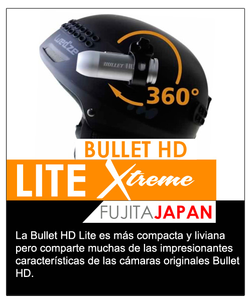 Camara Bullet HD Lite Fujita Japan Resolución HD 720mp 1280x720 30fps